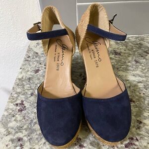 Gaimo Espadrille Brand New Navy Blue Sz: 38